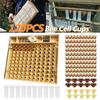 120pcs Bee Cell Cups Queen Rearing System Beekeeping Tool Cultivating Box Cell Cups Cage Complete Kit Apiculture Tools Supplies