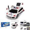 Stunning Police Car Led Light Music Rotating Toy For Kids Universal Driving Fun