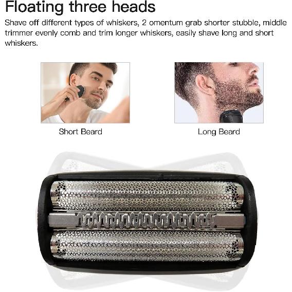 30B Shaver Foil Cassette Head Replacement Part Fit for B-raun 7000 4000 Series Model