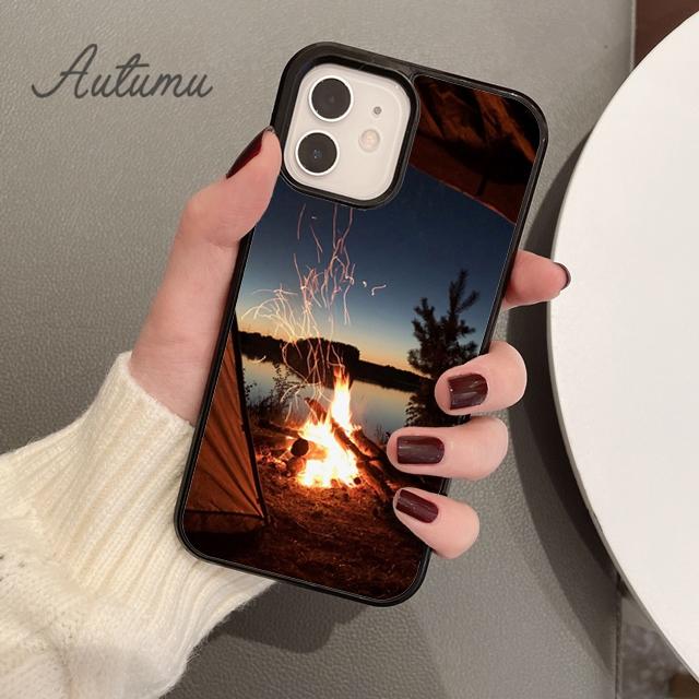 

Чохол для телефону Camping Nature Mountain для iPhone 11 12 13 14 Pro Max mini XR XS SE 2020 6 6S 7 8 Plus Samsung Galaxy S21 S22 Cover iPhone 12or12pro