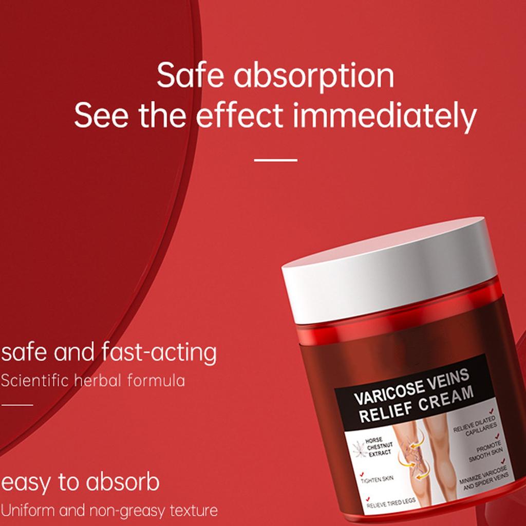 Varicose Vein Relief Paste Improve Blood Circulations Spider Varicose Vein  For Tired Heavy Legs Fast Relief New