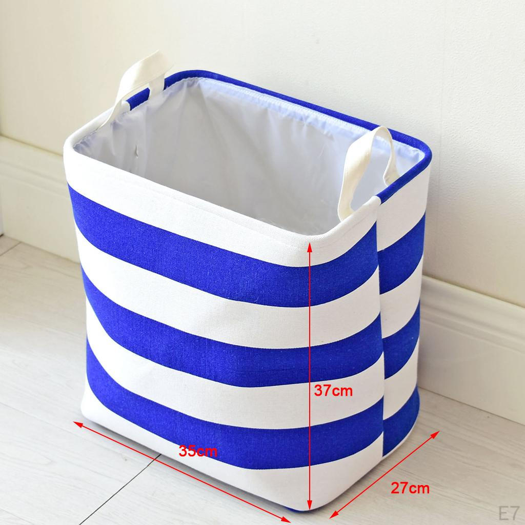 Storage Buckets Clothes Basket Hamper Cosmetic Kids Toys Box PICK