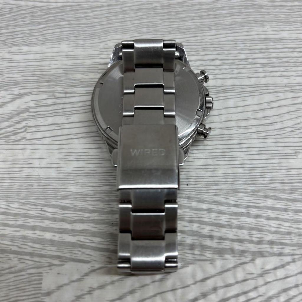 [USED] SEIKO WIRED Chronograph Watch VD57-KND0