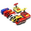 Remote Control Electric Train Set Magnetic Locomotive Diecast Slot Toy Fit for Wooden Railway Tracks Kids Vehicle Toys