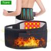 Cinto de Suporte Lombar Tcare M - 4XL Autoaquecimento com Turmalina e Terapia Magnética Ajustável para Alívio da Dor nas Costas