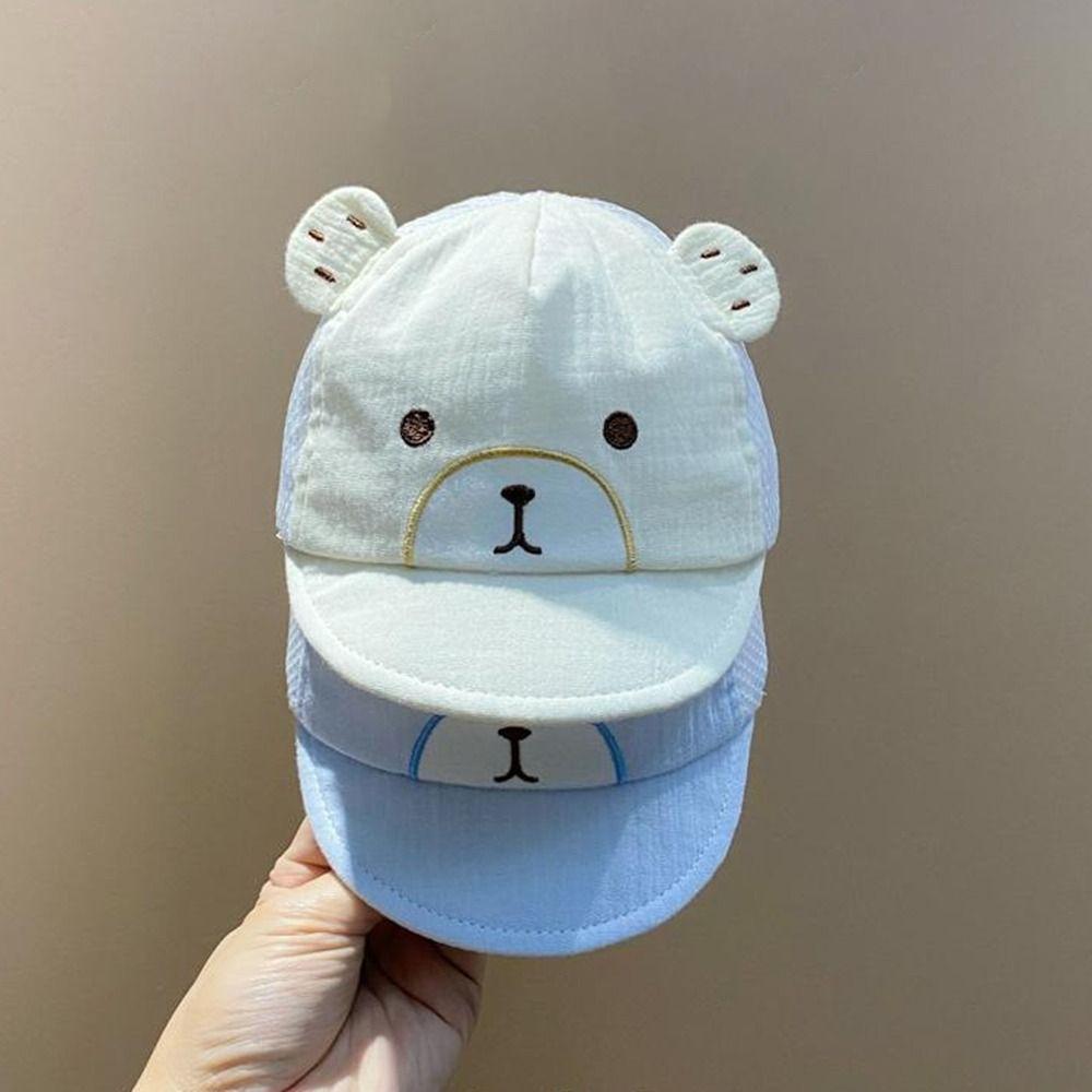 Soft Cotton Baby Cap Cotton Peaked Caps Summer Baby Baseball Cap
