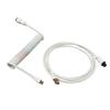 Type-C To USB Aviator Cable 2 in 1 1.8m Woven Coiled Aviator Wire Fast Transmission Coiled Cable Mechanical Keyboard Accessories