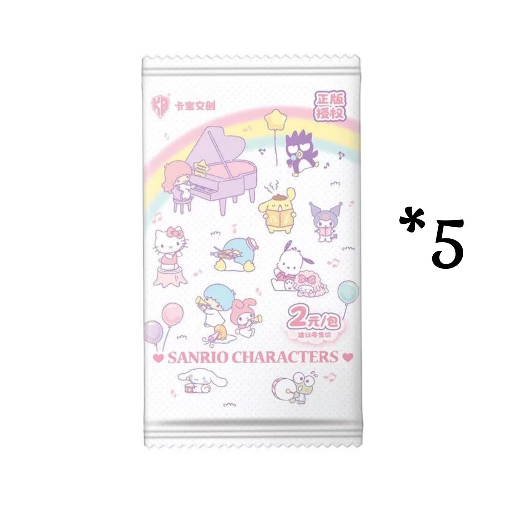Authentic Sanrio Card 7th 8th Kuromi  Melody Cinnamoroll Pompompurin  Collection Card Polaroid Toys