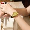 OPK 8103 Classic Luxury Ladies Wristwatch Waterproof Dual Calendar Steel Strap Luminous Original New Quartz Women's Watches