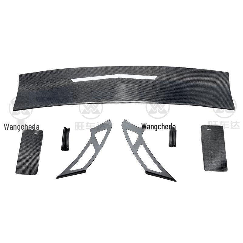 Toyota GR86 Subaru BRZ Carbon Fiber V-Style Rear Spoiler Wing Diffuser Bracket.