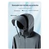 Breathable UV Protection Lightweight Ice Silk Sunscreen Jacket for Women and Men