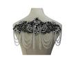 New Embroidered Handmade Flower Rhinestone Patches Appliques Sew-On for Wedding Party DIY