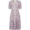 JUZI Romantic Floral Chiffon Tea Dress