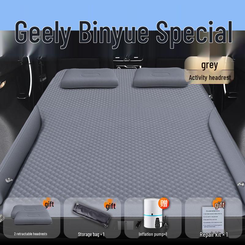 Inflatable Car Mattress for 2025 Geely Binyue L - Rear Trunk Sleeping Mat