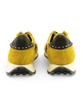 Yase [Deerskin, Kangaroo Leather] Wsr-7 Vintage Jogging Sneakers Yellow