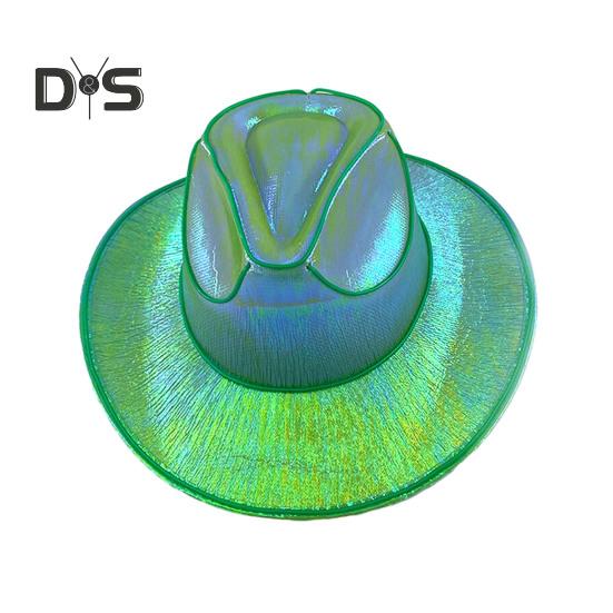 

Светящаяся ковбойская шляпа, беспроводная неоновая светодиодная ковбойская кепка в стиле вестерн, светящаяся мигающая световая барная шляпа для вечеринки на Хэллоуин