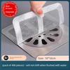 Bathroom Disposable Insect-Proof Floor Drain Sheet Sewer Self-Adhesive Hair Hair Stopping Net Kitchen Bathroom Hair Strainer