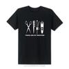 New 2024 Summer Fashion Hairdresser T Shirt Men Short Sleeve Cotton Barber Weapons T-shirt Tops Scissors Tshirt Camisetas XS-...