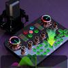 Durable Live Sound Card Audio Mixer for Laptop Computer Vlog Living Broadcast, Live Streaming Recording Wide Application