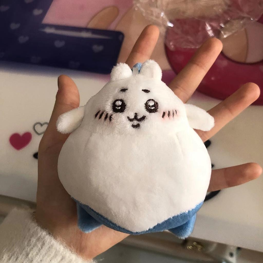 Chiikawa Funny Plush Keychain – Error Hachiware & Silly Usagi Dolls – Kawaii Bag Pendant Stuffed Toy for Fans & Collectors