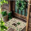 American-style Bathroom Absorbent Floor Mat, Entrance Foyer Floor Mat, Bathroom Anti-slip Carpet, Home Decoration