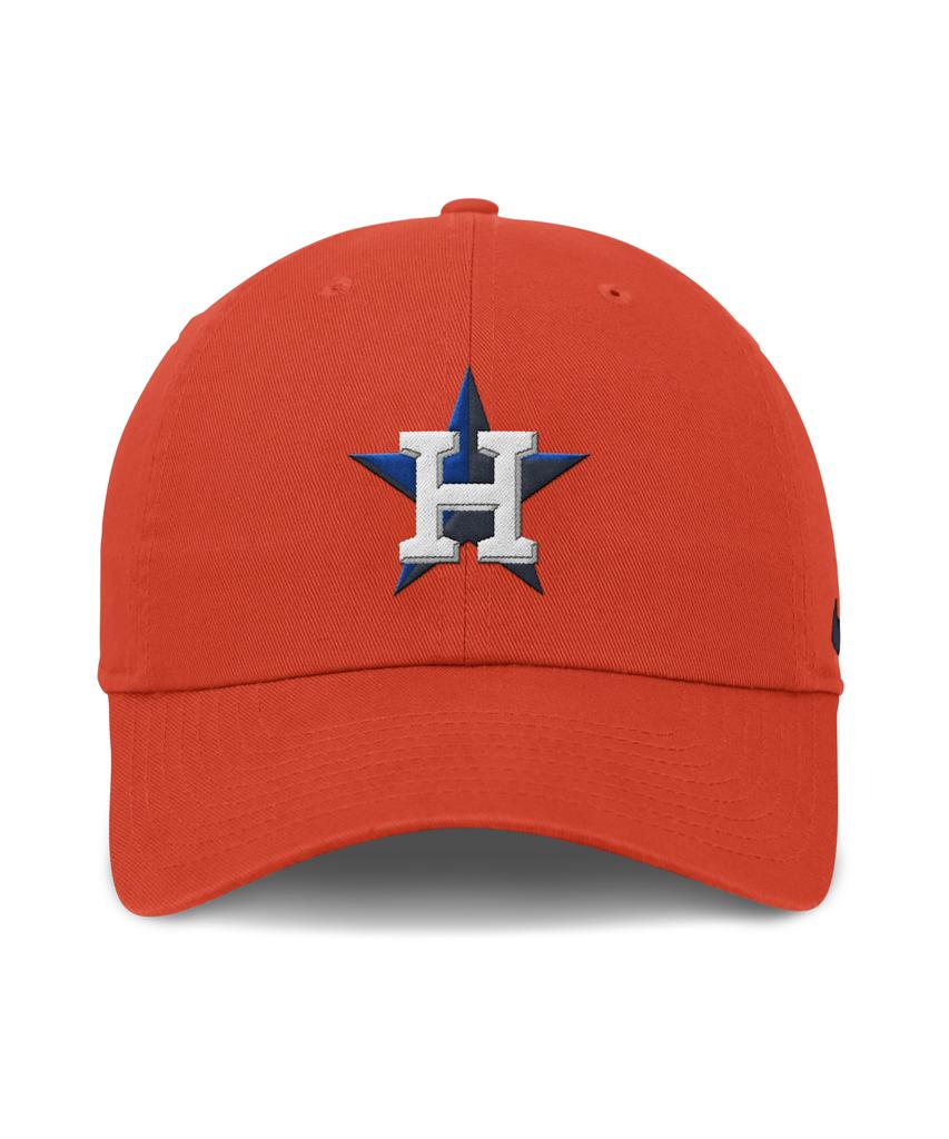 Panatigseu Houston Astros Nikeclub Unstructured Organic Cotton Cap - Team Orange
