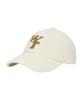 WACKY WILLY Typographic Slim Fit Corduroy Ball Cap Ivory