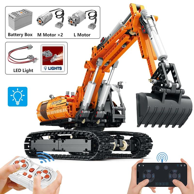 High-Quality Electric High-Quality Rc High-Quality Excavator High-Quality Building High-Quality Blocks High-Quality Construction High-Quality Remote