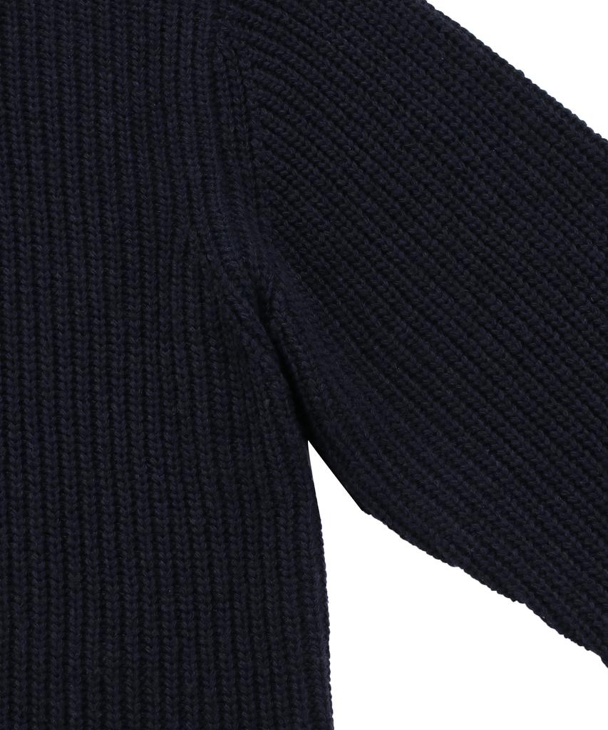 COLUMBIA UNIVERSITY 1754 Crown Overfit Half Zip-Up Sweater Crown Navy