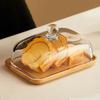 With Glass Cover Dessert Plate Rectangular Appetizer Plates Show Rack Cheese Storage Case  Hotels
