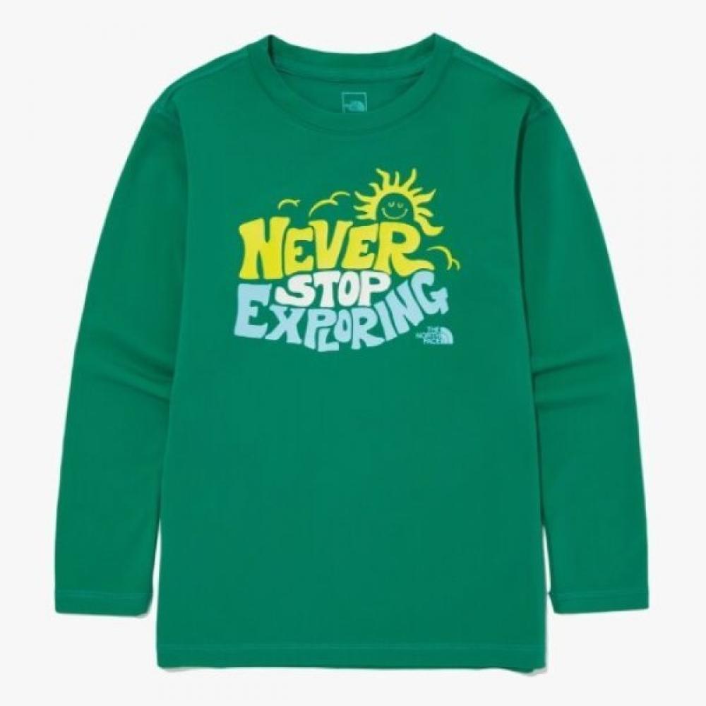 

North Space Kids Nt7tq06 Sandcastle Long Sleeve Tee painted/100