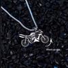 Trendy Unisex Retro Hip-Hop Motorcycle Pendant Necklace