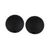 Bumper Inserts Towing Eye Cover Plastic 2pcs Black Rear Bumper Unprimed Towing Cap Exterior Parts & Accessories