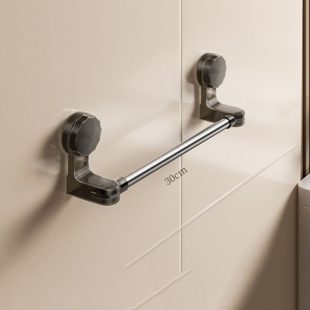 Waterproof Suction Cup Towel Rack Strong Suction Hanging Towel Holder  Kitchen
