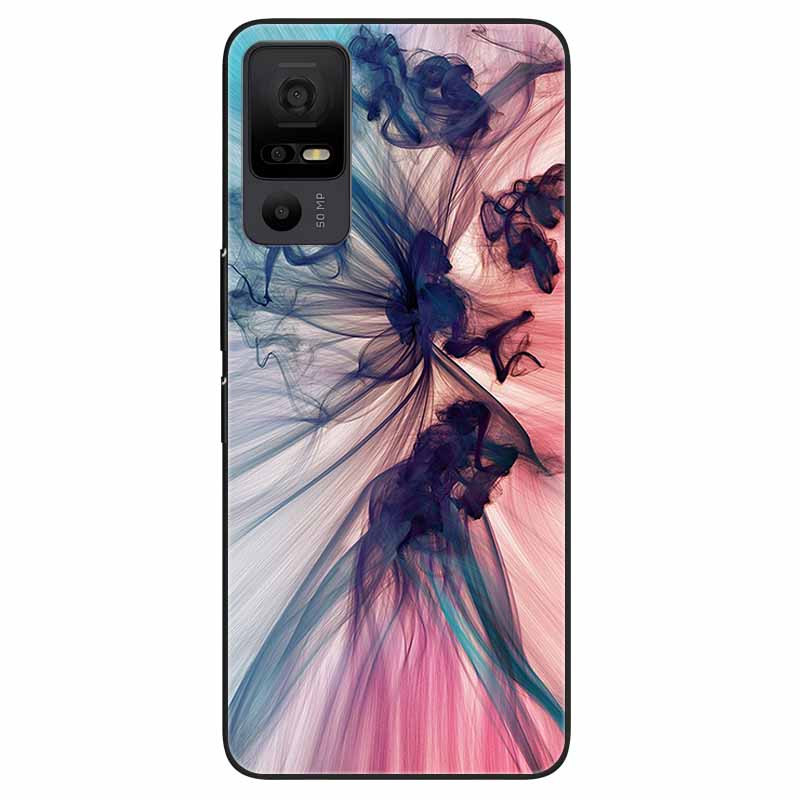 Phone Case for TCL 40 NXTpaper 5G Covers Black Bumper Silicone Soft Shell for TCL 40 NxtPaper 5G TPU Coques Lovely Marble Fundas