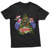 80S Vintage Christmas Funny Horror Movie T-Shirt