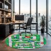Cute Cars Printed Round Rug Carpet Chair Rug Area Rug Entryway Doormats,for Office Chair Living Room Bedroom Kitchen Room.