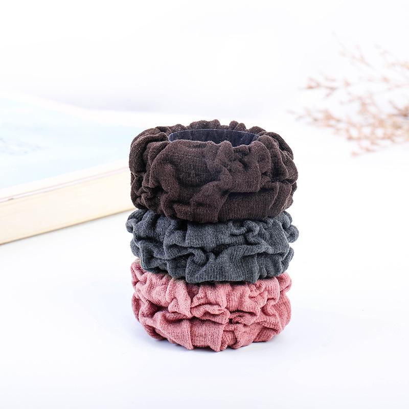 

Расширенная резинка для волос из грубой кожи для высокого хвоста и пучка