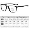 Photochromic Varifocal Glasses Anti-Glare Progressive Anti-Blue Multifocal Lenses High-Quality Reading Glasses for For Men