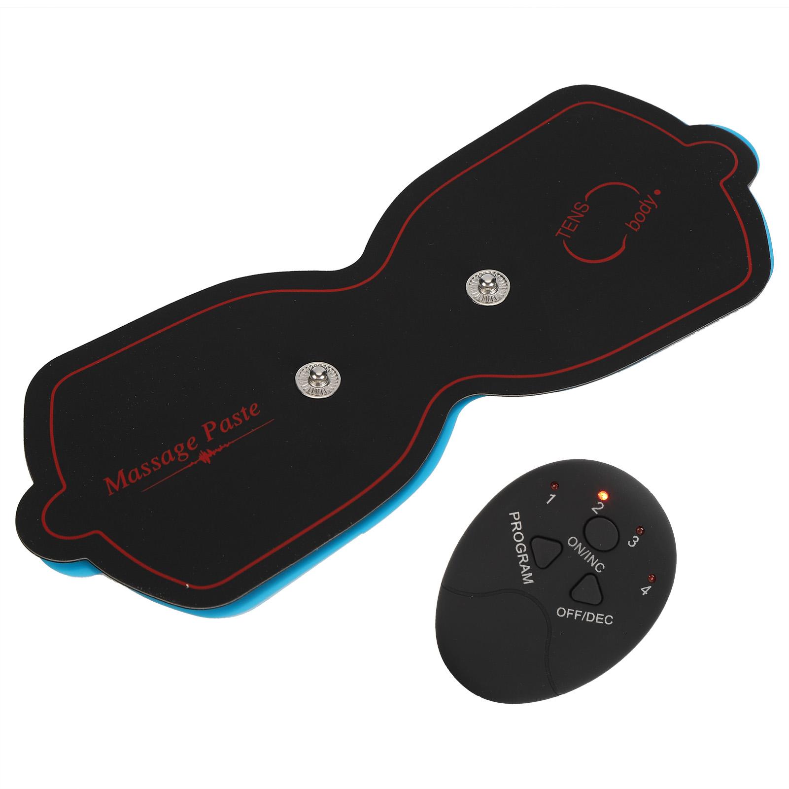 Портативный электрический массажер для шеи, наклейка, многофункциональный акупунктурный массажер для всего тела