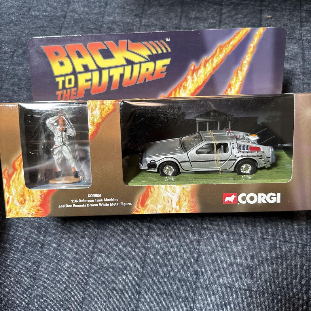 

[Б/У] Назад в будущее Делориан Corgi Док Машина из фильма 1/36