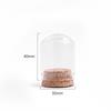 30mm Cork Glass Bottle - Small Capacity for Reagents, Wishes, or Messages