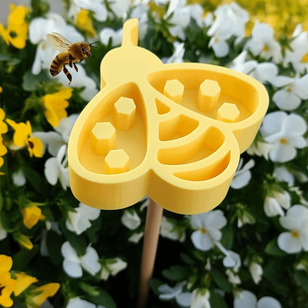 Decorative Insect Drinking Cup Plastic Bees Water Feeder Practical Insect Waterer for Home