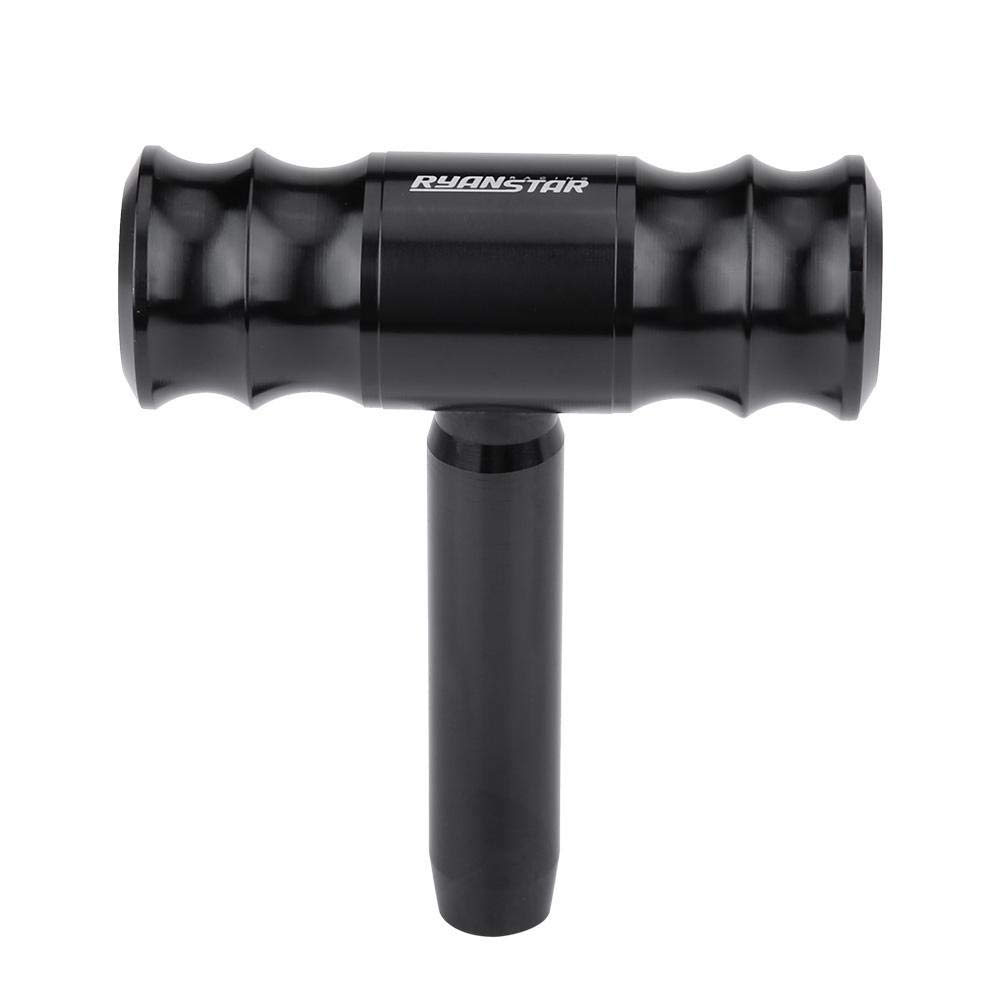 Akozon T-Handle Gear Shift Stick Shifter Handle Manual Auto Car Universal Car Lever Knob Black