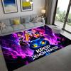 Demon Hunters Kpop Tapijt Vloerkleed voor Woonkamer Slaapkamer Huis Sofa Decoratie, Kinderen spelen Antislip Vloermat