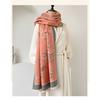 Versatile Elegant Vintage Chinese Style Warm Scarf For Women Winter