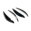 Car Front Headlight Eyelid Lamp Eyebrow Decoration Trim Strips For Mercedes Benz Smart Fortwo Forfour 453 2015- Accessories