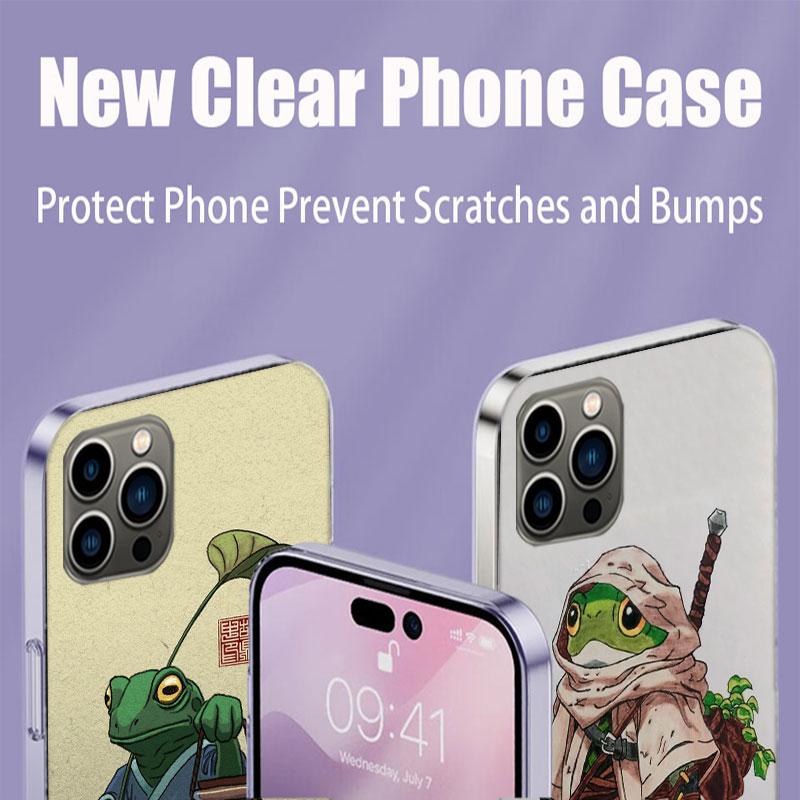 Cute Mouse Axolotl Frog Wizard Phone Case For Iphone 17 Air 15 Pro 14 Plus 16 Pro Max 17E 16E 12 13 Mini 11 Cover Cute Fundas