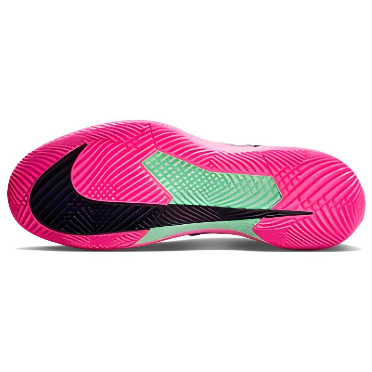 Мужские кроссовки Nike Air Zoom Vapor Pro Obsidian Hyper Pink Blue Green-Glow White — фото 6