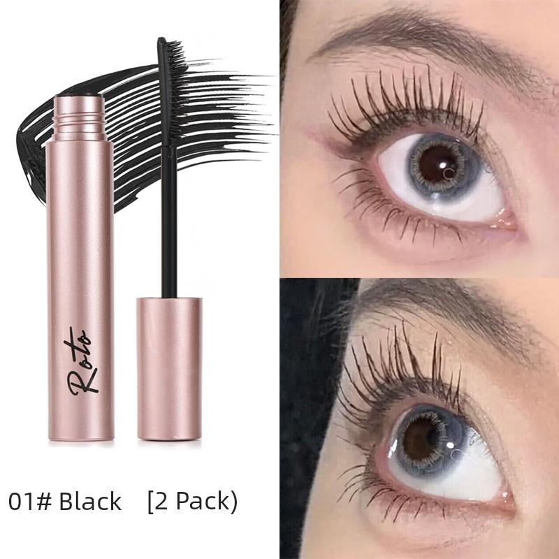 Little Sun Mascara Long Curling Lasting Hair-Styling Not Smudge Smear-Proof Makeup Waterproof Sweatproof Official Flagship Store Genuine Goods